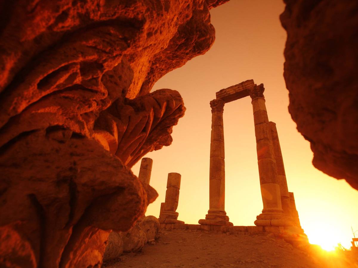 View in Petra