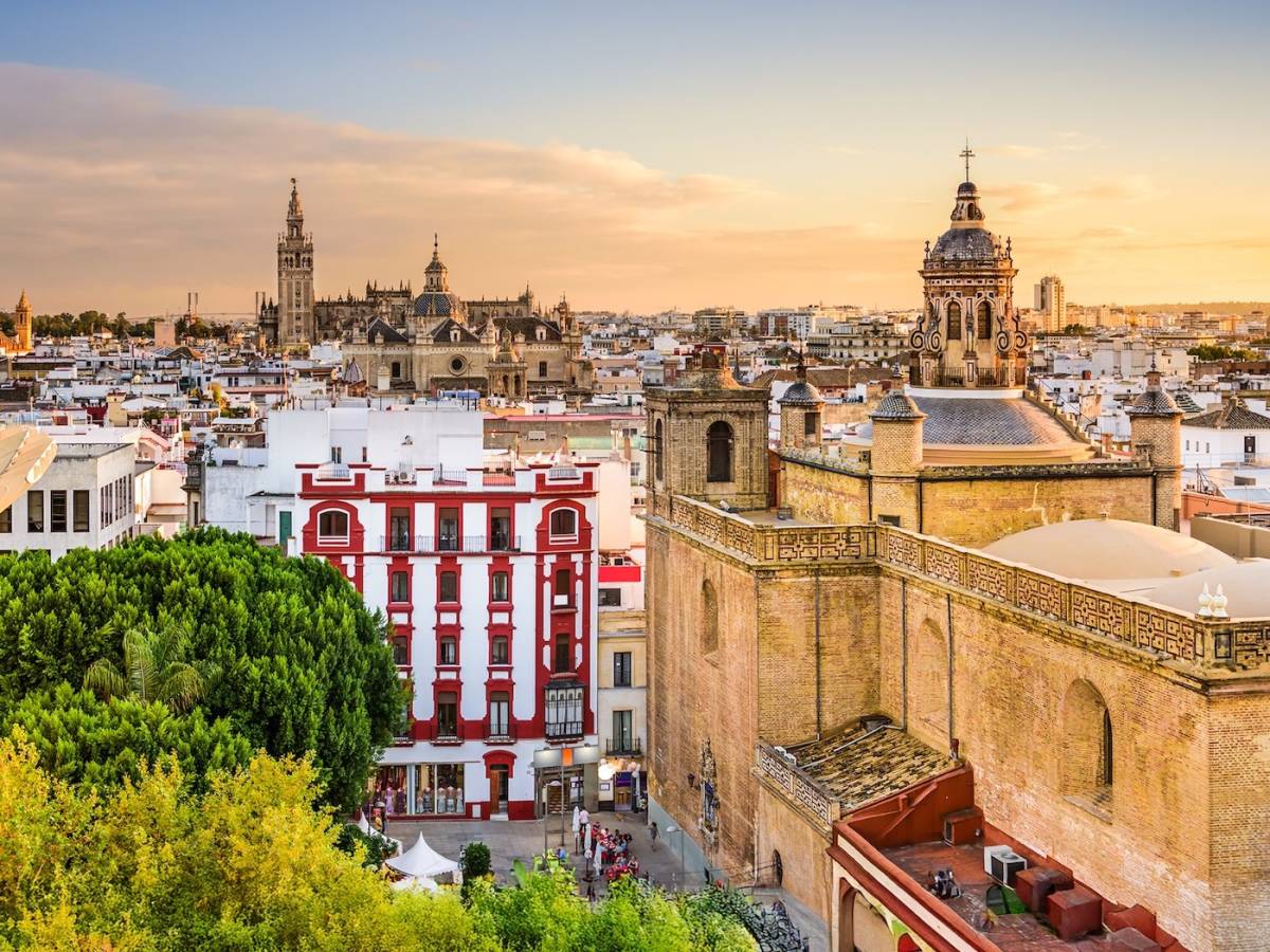 View of city in Spain