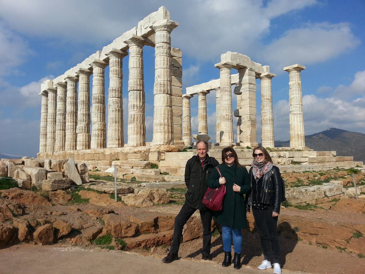 Visit to Sounio Athens