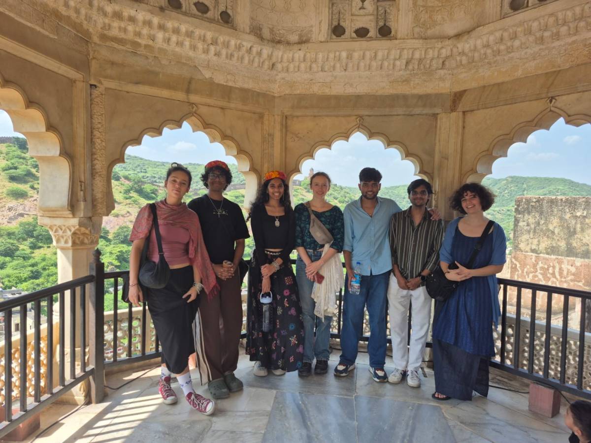 Visiting Students at Agra during their free time