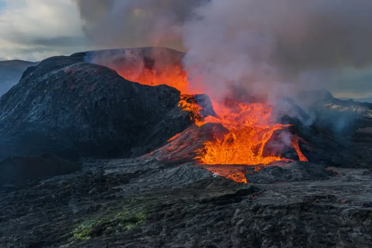 Volcano in Iceland