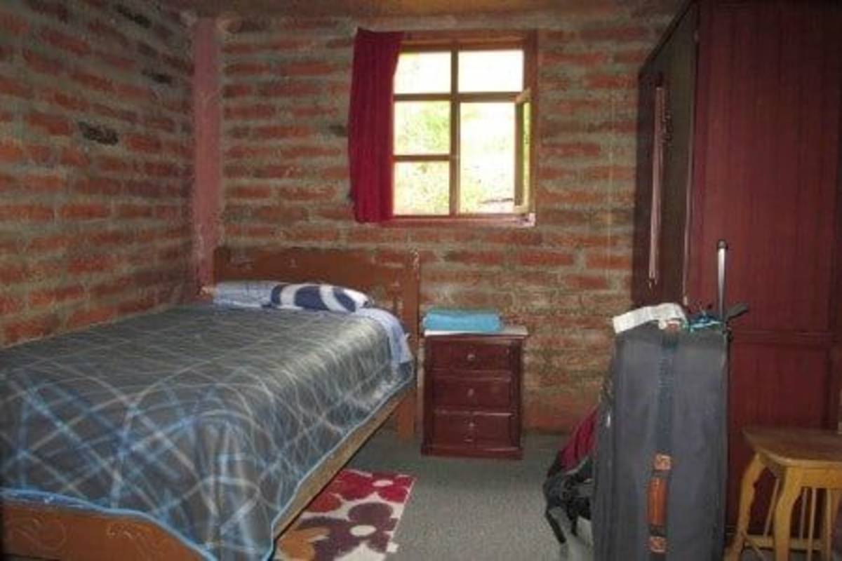 Volunteer's bedroom