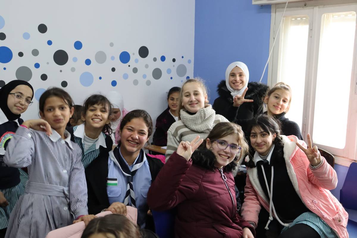 Volunteer in the West Bank