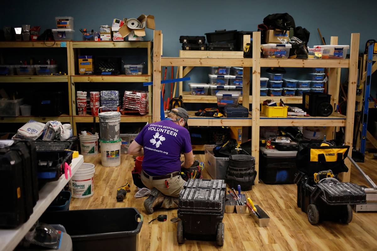 Volunteer organizing tools