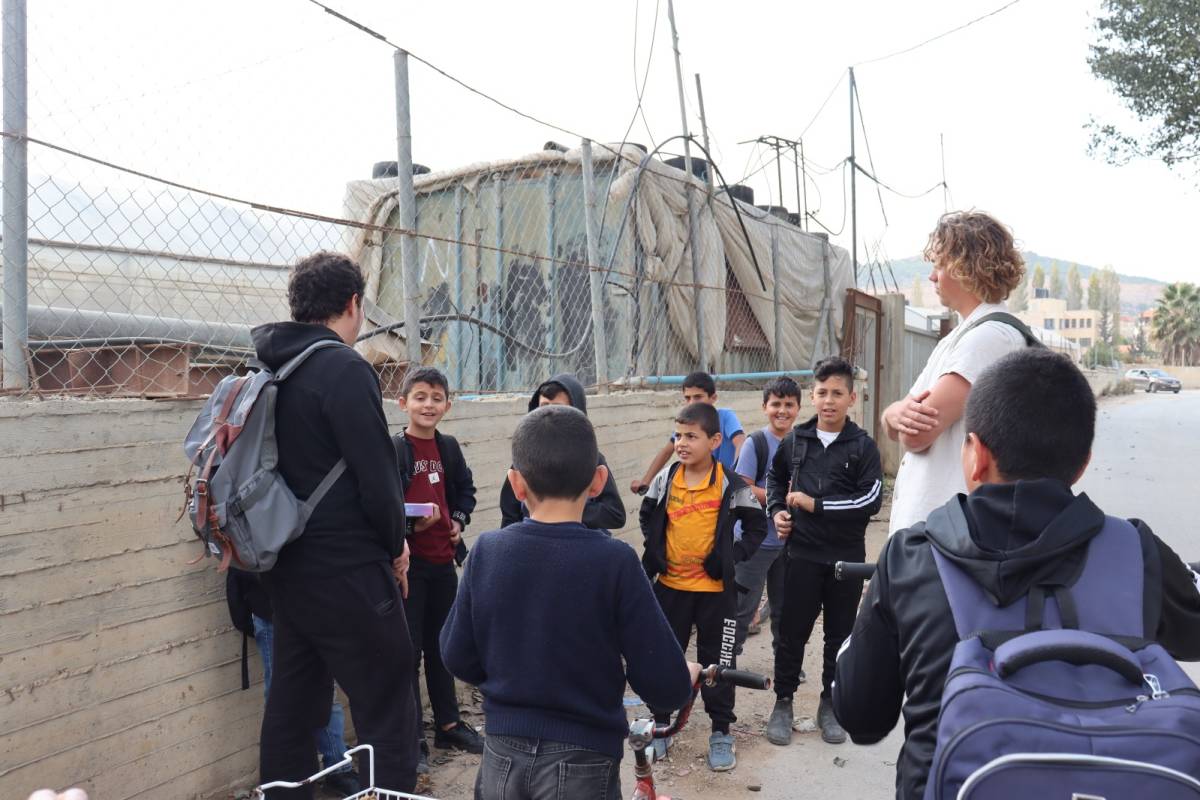 Volunteer with Palestinian Refugees 2022/2023