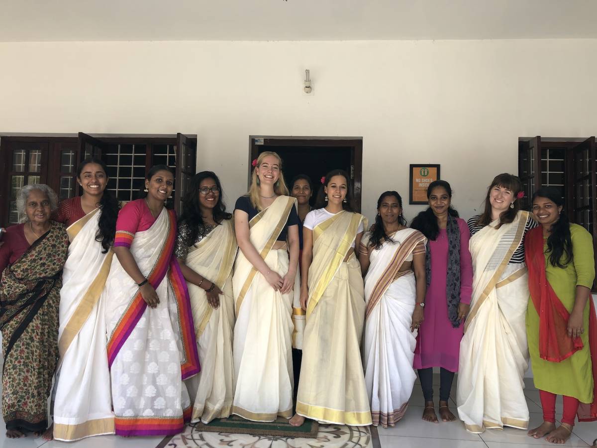 volunteer with women