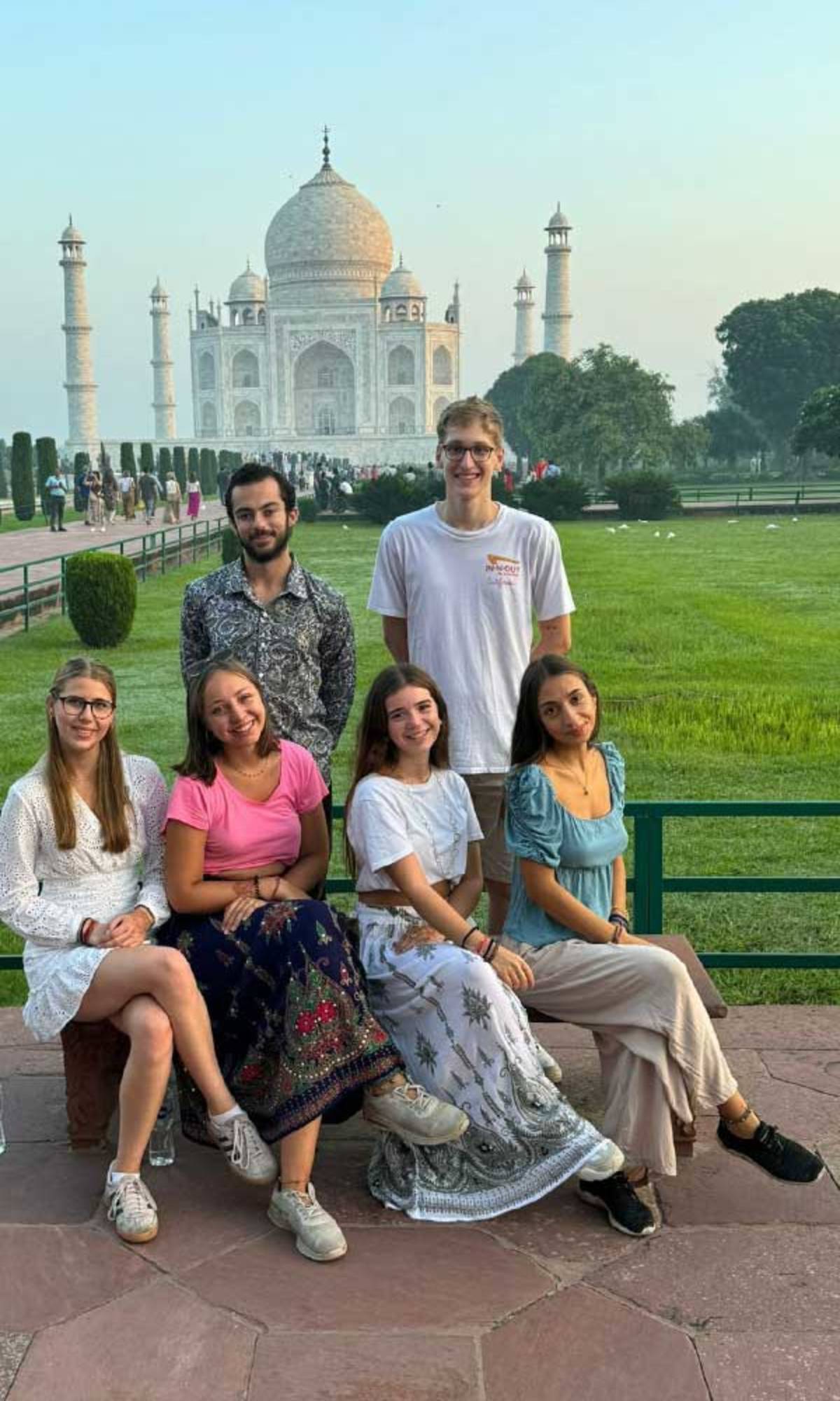 Weekend adventure to the iconic Taj Mahal. Interns explore India’s most famous landmark together.