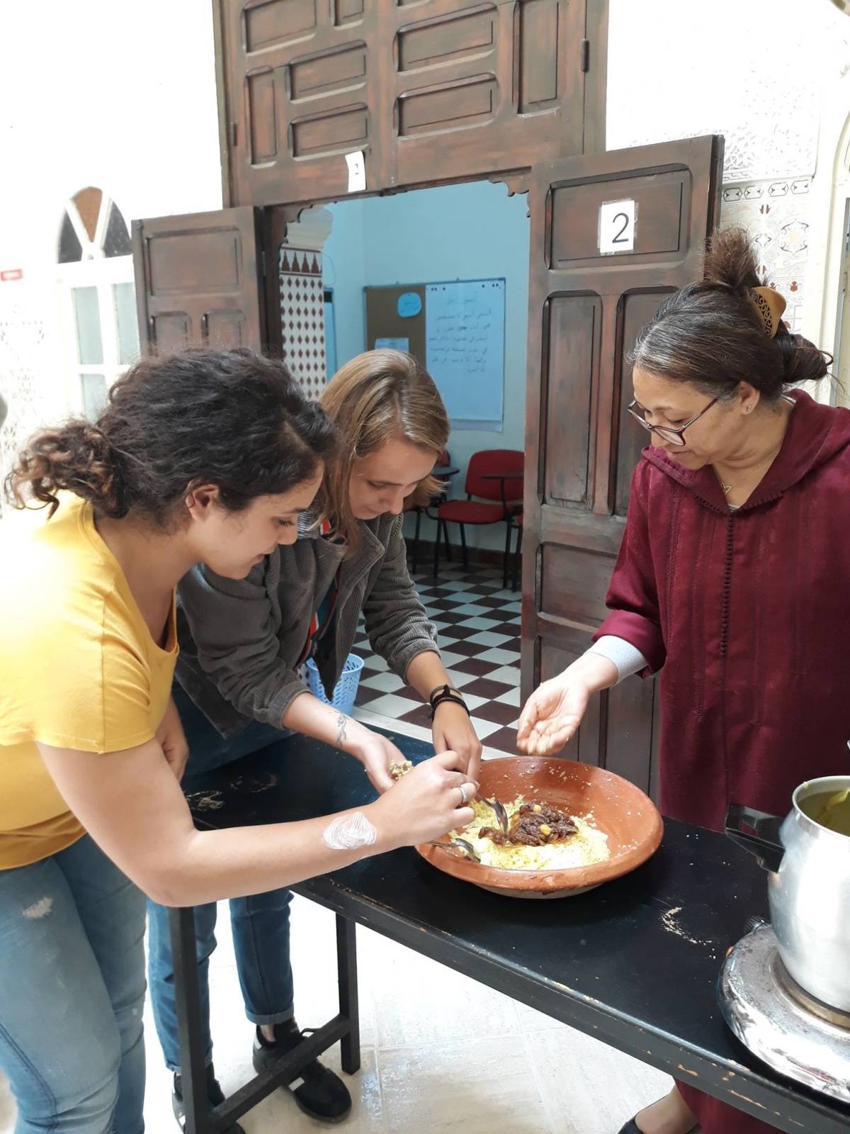 Women cooking