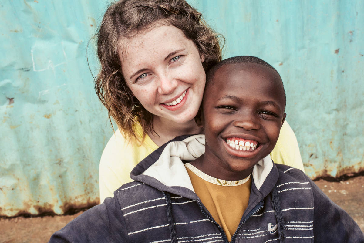 Working with Children in Nairobi, Kenya