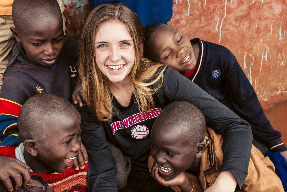 Working with Children in Nairobi, Kenya