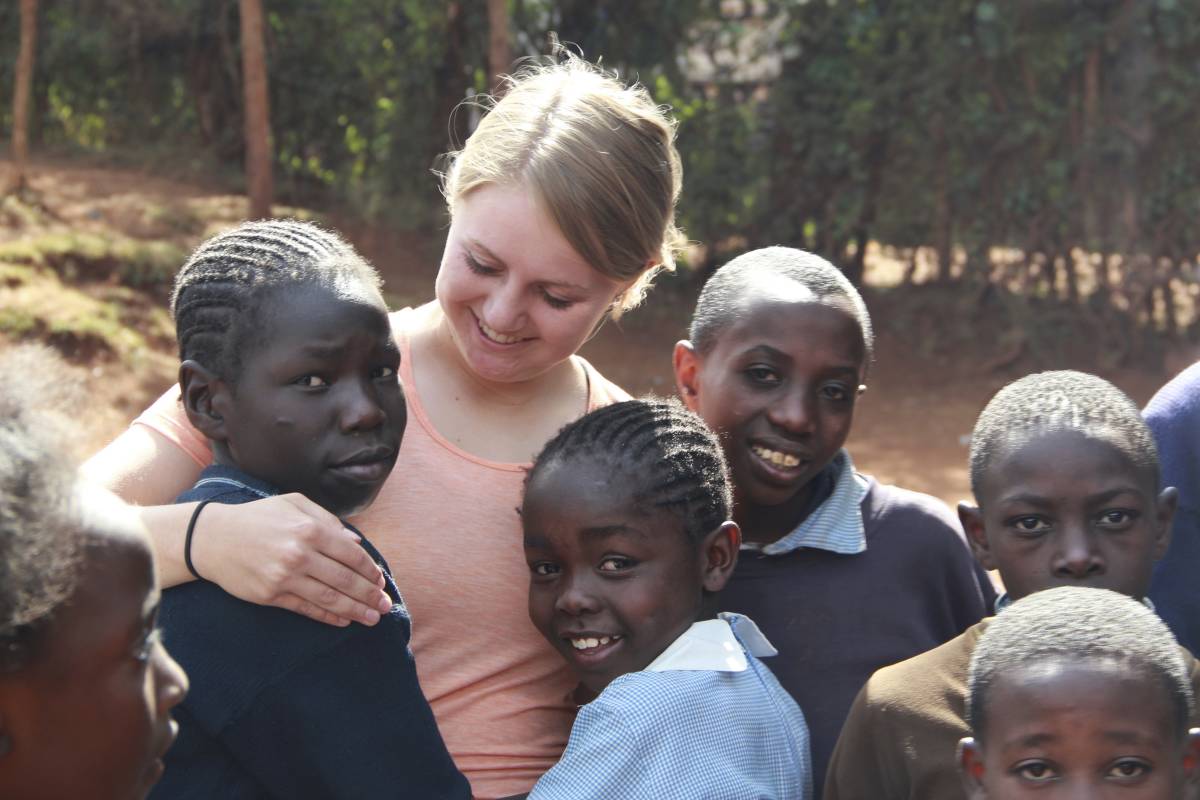 Working with Children in Nairobi, Kenya