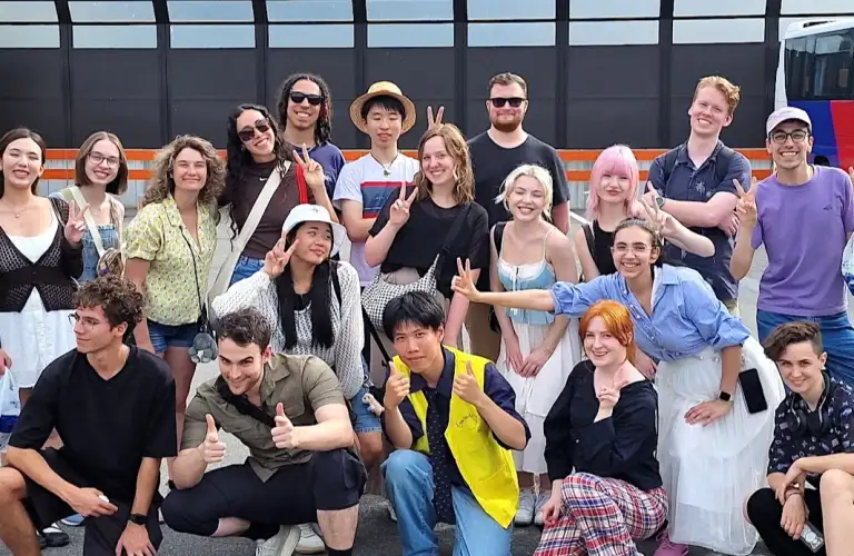 Beyond Academy students