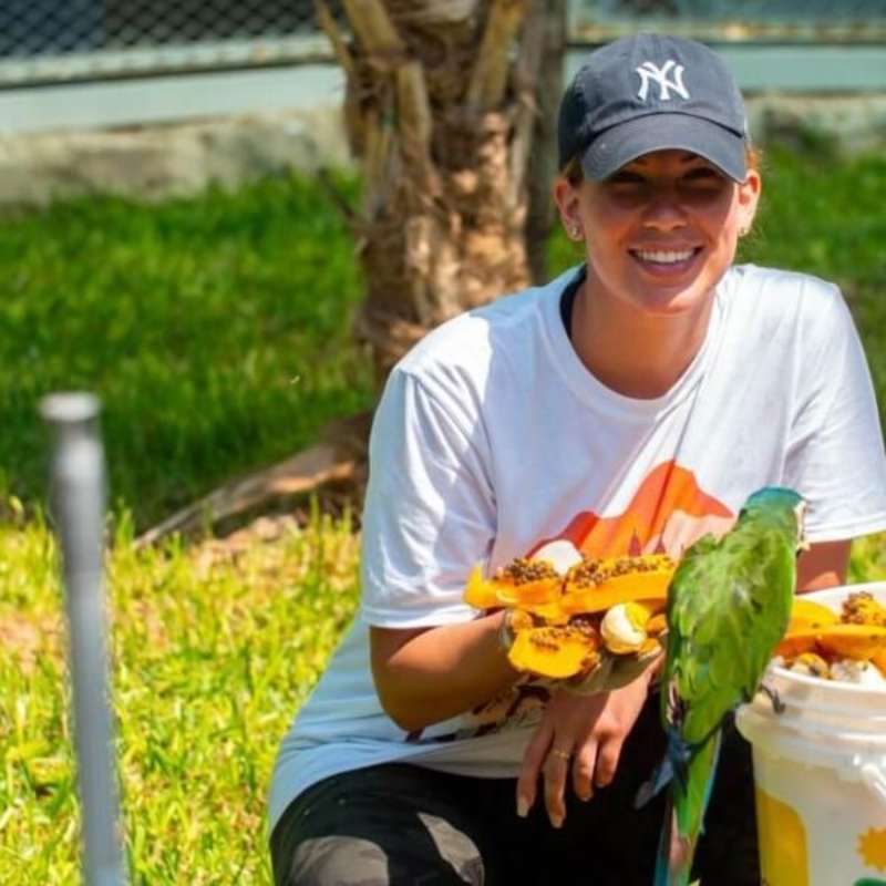 Wildlife conservation volunteers in Peru with GoEco