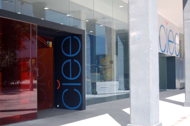 CIEE logo on building in Alicante, Spain