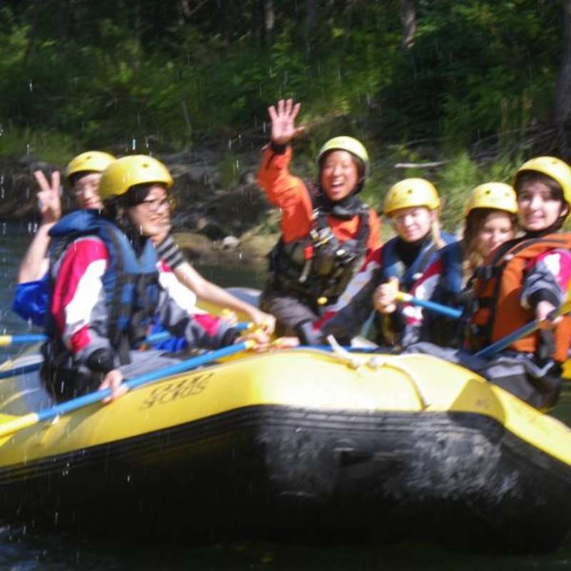 white water rafting in hokkaido