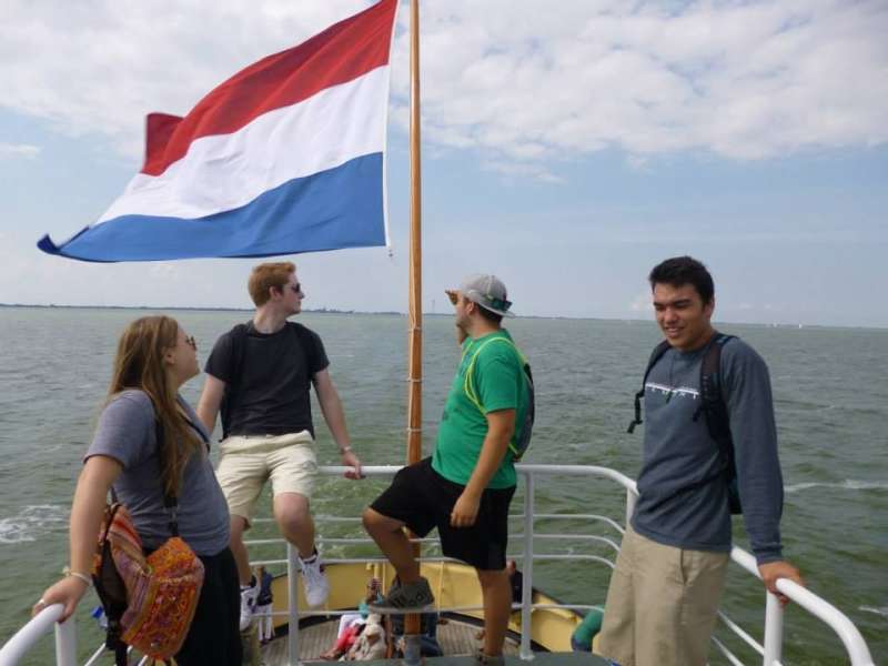 Boat ride in Amsterdam