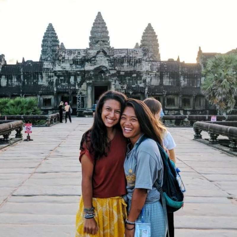 Exploring Angkor Wat