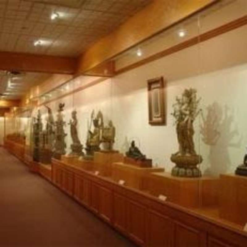  A museum displaying artifacts and objects of artistic, cultural, or historical