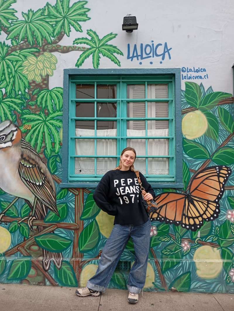 A psychology intern exploring Chile’s landscapes and local communities while engaging with cultural experiences.