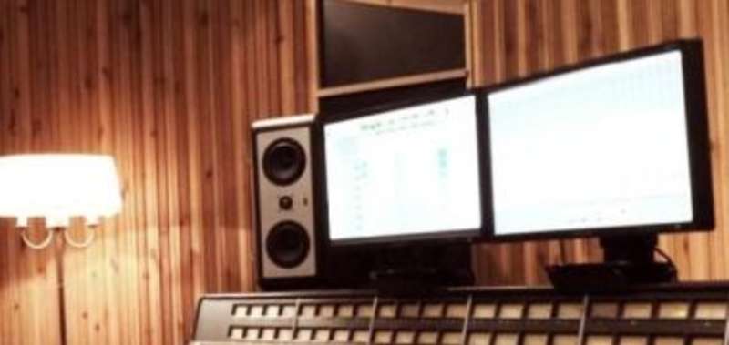 a recording studio