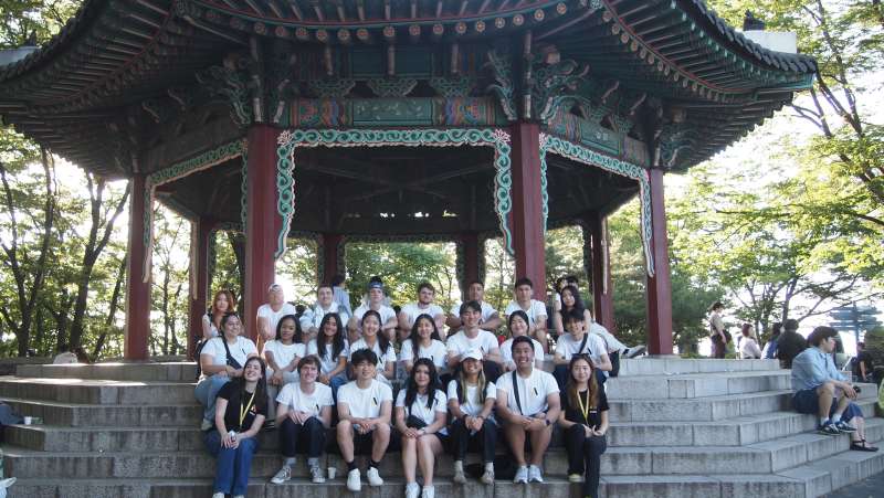 Absolute Internship students in South Korea for their internships