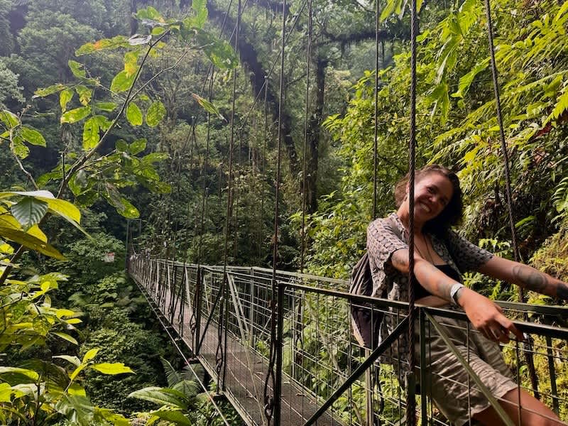 Adventures in the jungles of Costa Rica, local Tica