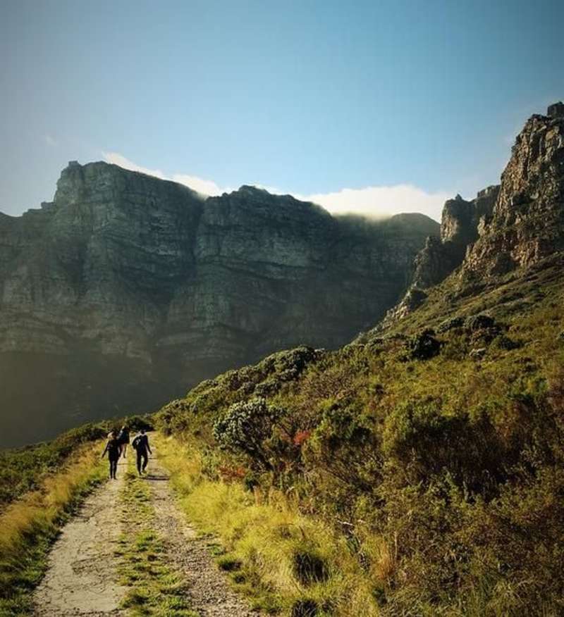 Landscape of Mountains in South Africa