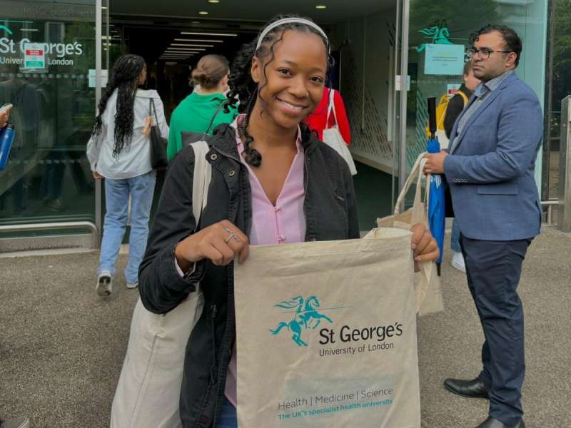 AIFS Abroad Comparative Healthcare student in at st. George's University of London health university in London, England