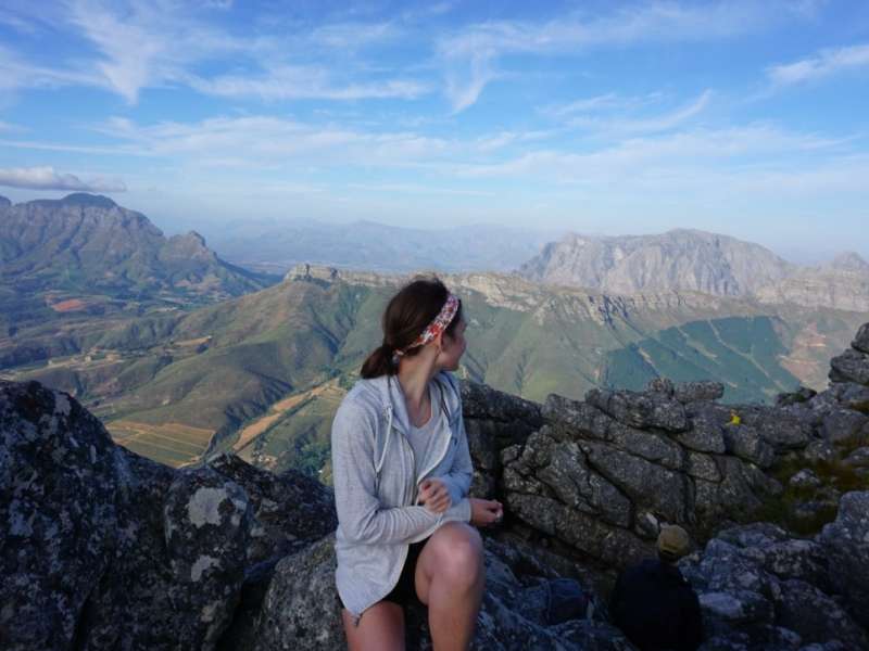 AIFS Abroad in Stellenbosch, South Africa study abroad student