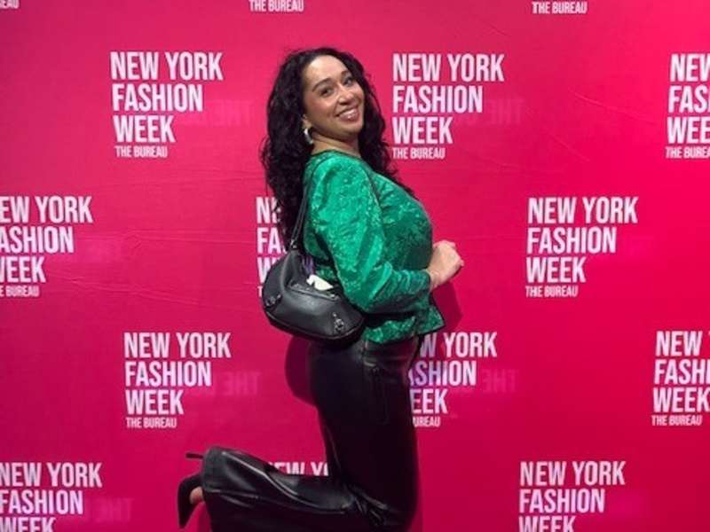 AIFS Abroad intern at New York Fashion Week