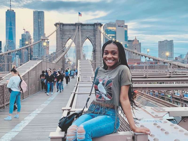 AIFS Abroad intern in NYC