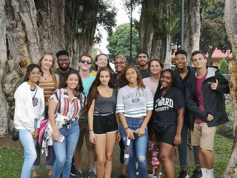 AIFS Abroad participants in San José, Costa Rica