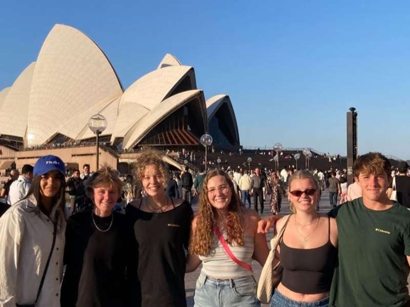 AIFS Abroad participants in Sydney, Australia