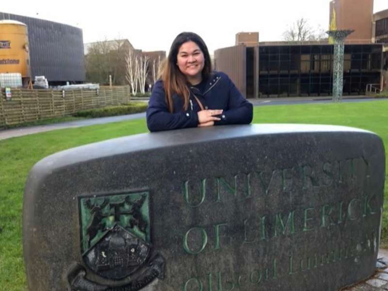 AIFS Abroad student at the University of Limerick in Limerick, Ireland