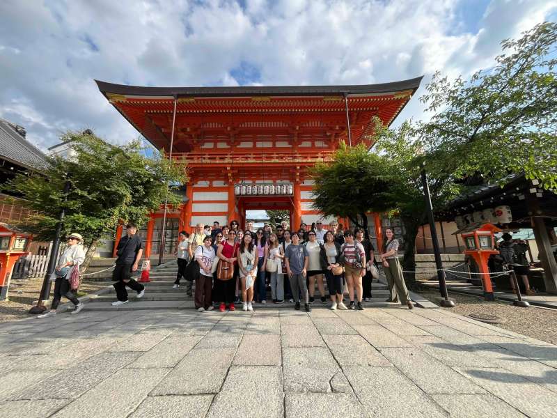 AIFS Abroad students in Kyoto, Japan