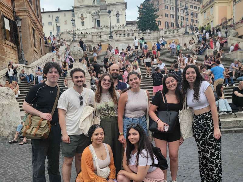 AIFS Abroad students in Rome, Italy