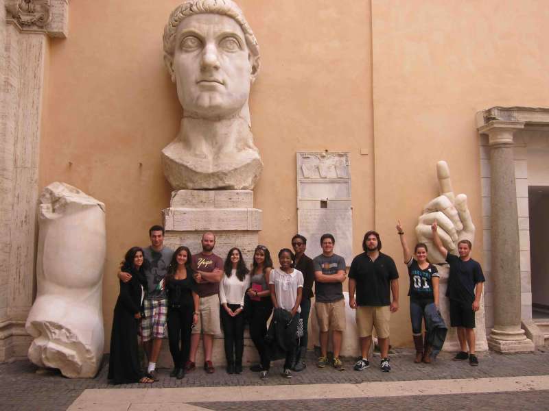 AIFS Abroad students in Rome, Italy