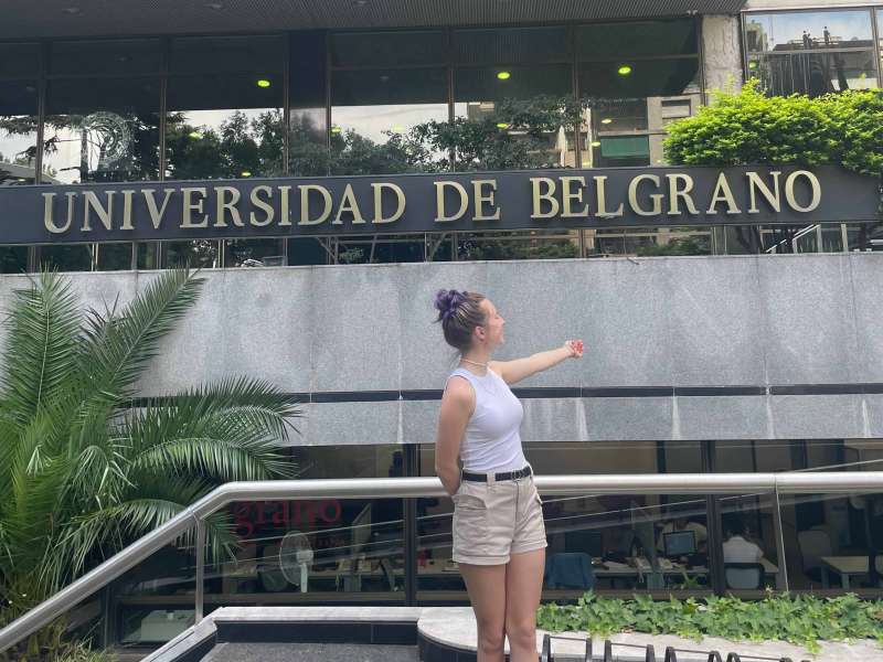 AIFS Abroad study abroad student at Universidad de Belgrano in Buenos Aires, Argentina