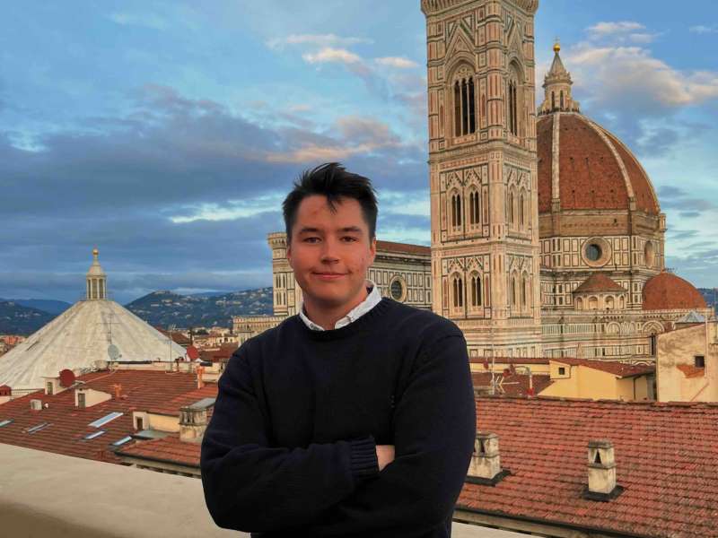 AIFS Abroad study abroad student in Florence, Italy