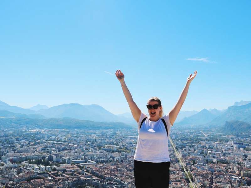 AIFS Abroad study abroad student in Grenoble, France