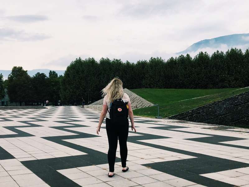 AIFS Abroad study abroad student in Grenoble, France