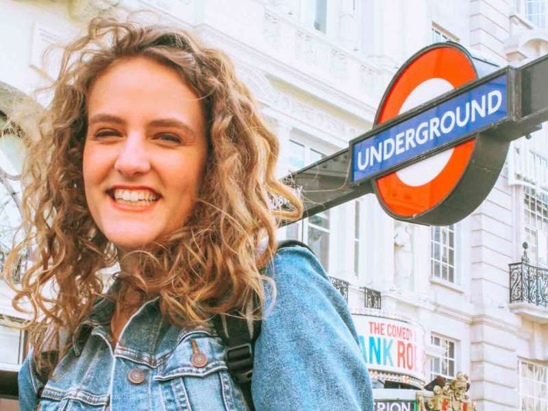 AIFS Abroad study abroad student in London, England