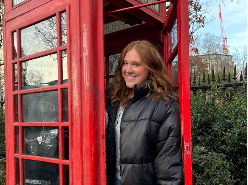 AIFS Abroad study abroad student in London, England