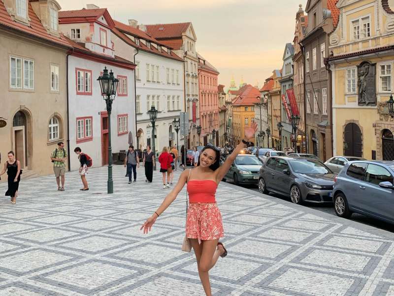 AIFS Abroad study abroad student in Prague, Czech Republic