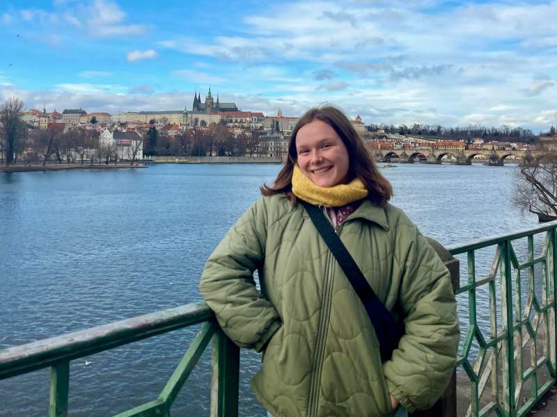 AIFS Abroad study abroad student in Prague, Czech Republic