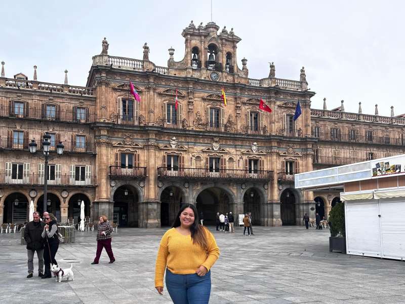 AIFS Abroad study abroad student in Salamanca, Spain