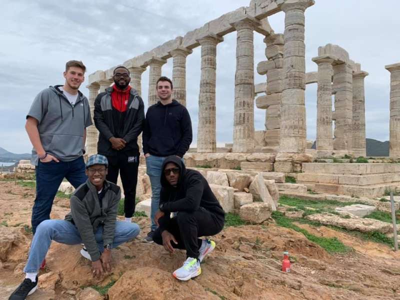 AIFS Abroad study abroad students in Athens, Greece