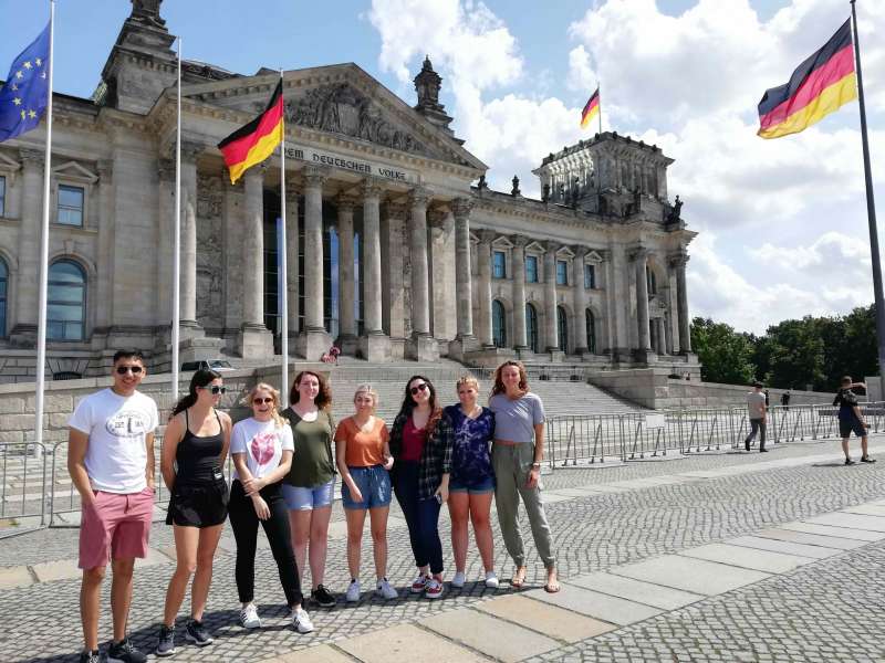 AIFS Abroad study abroad students in Berlin, Germany