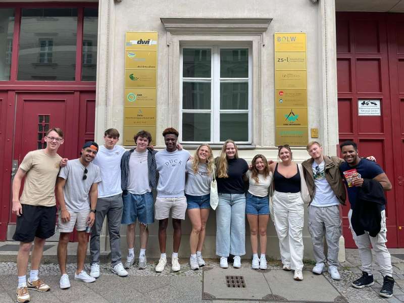 AIFS Abroad study abroad students in Berlin, Germany