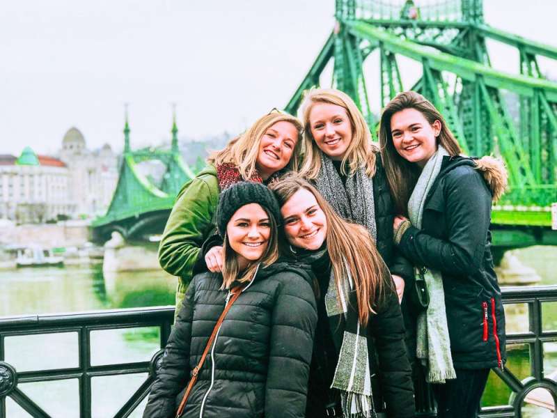 AIFS Abroad study abroad students in Budapest, Hungary